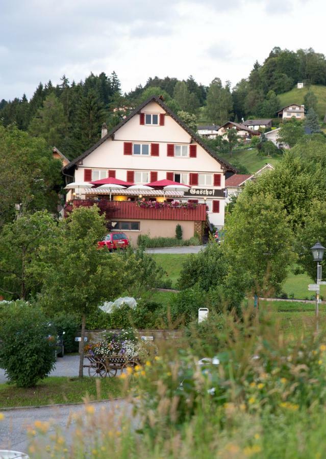 Gasthof Kreuz Bildstein Exterior photo