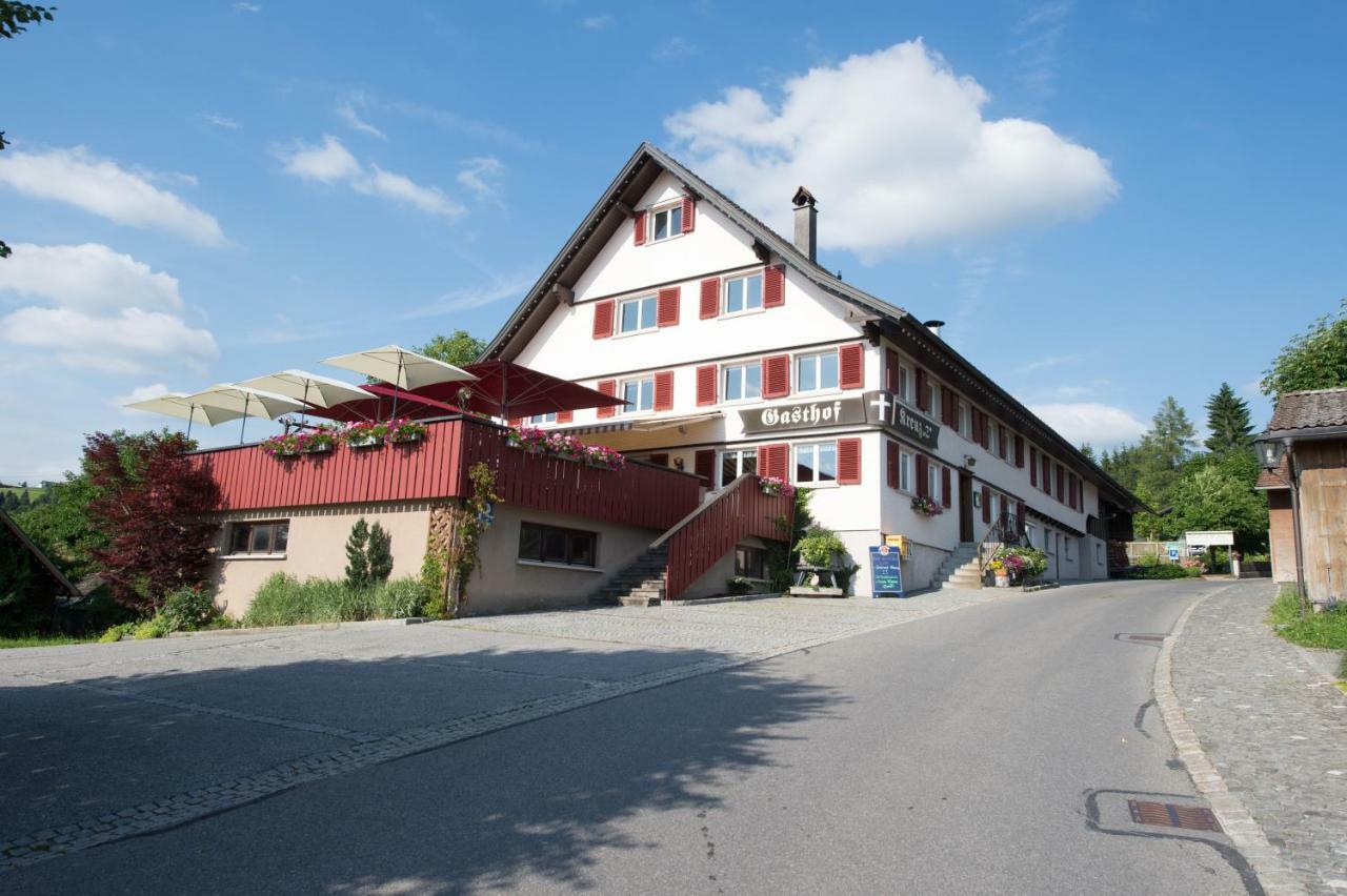 Gasthof Kreuz Bildstein Exterior photo